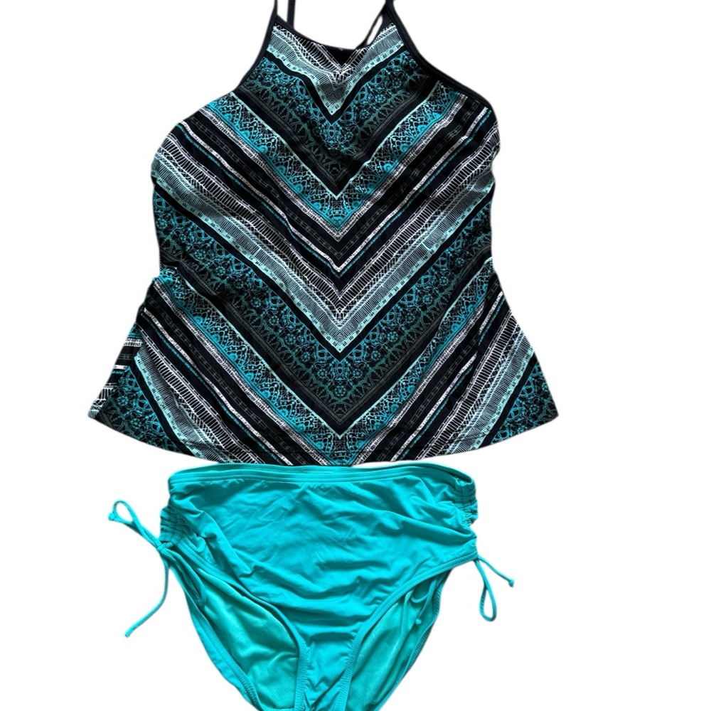 Beach HouseTankini Set, Size 10/12